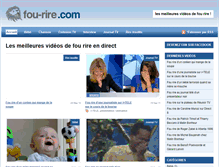 Tablet Screenshot of fou-rire.com